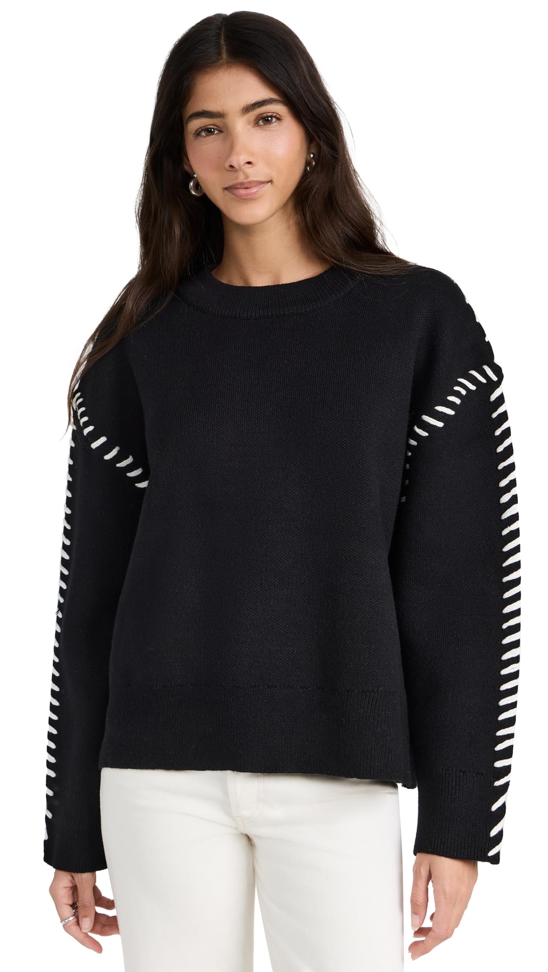 English Factory Women's Whip Stitch Sweater