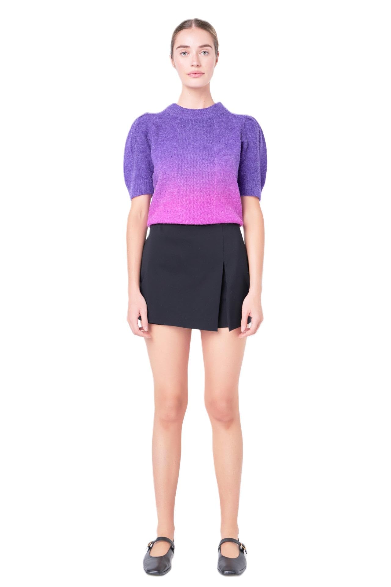 English Factory Women's Ombre Sweater Top