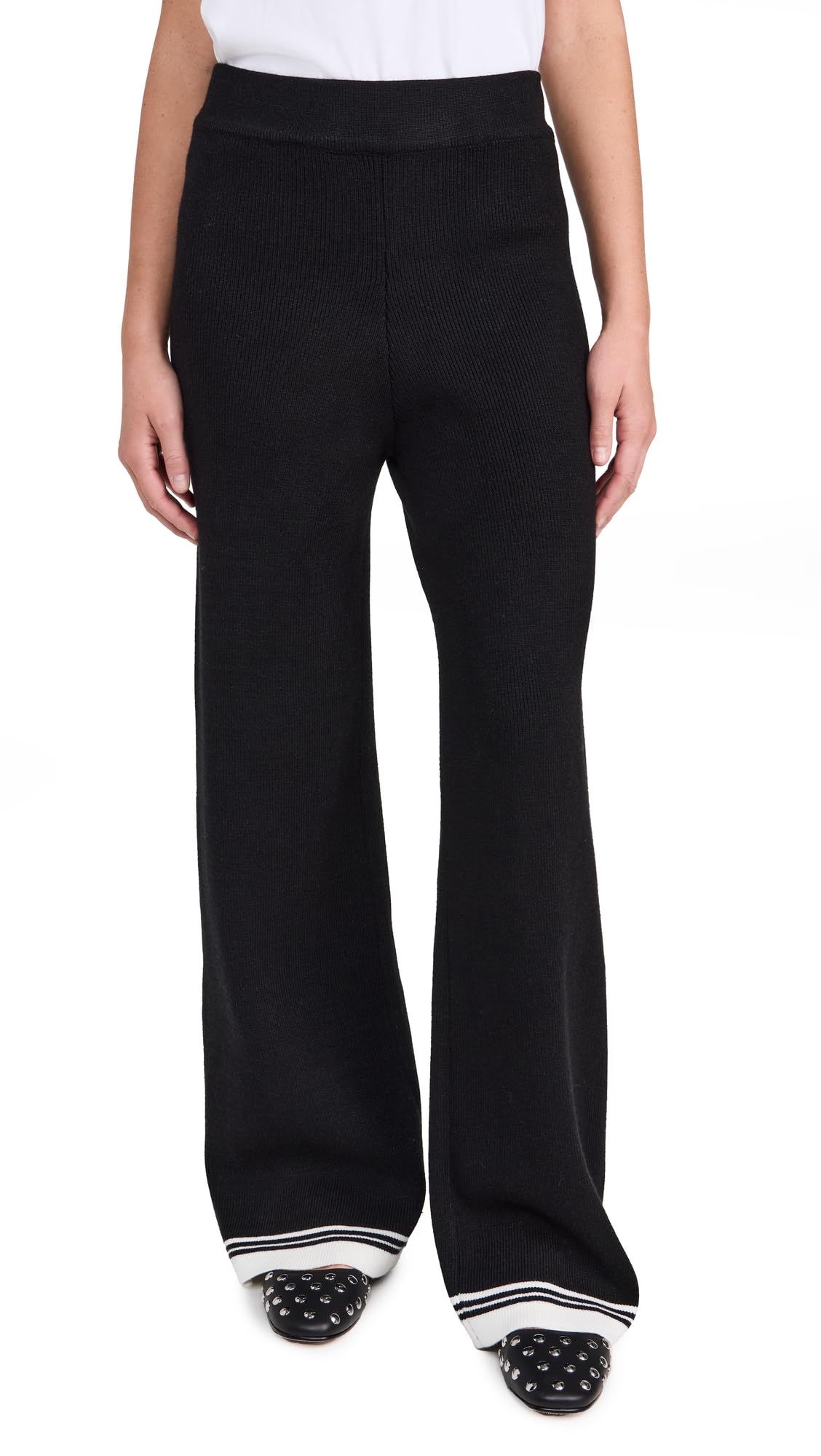 English Factory Women's Contrast Stripe Detail Pants